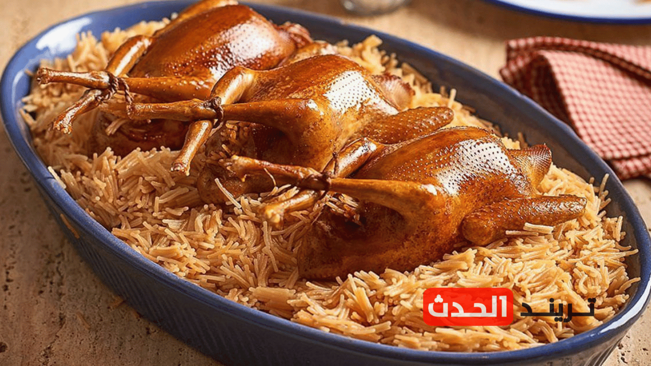 من مطبخ جدتي.. أسهل طريقة عمل الحمام المحشي بالأرز لذيذه وشهية
