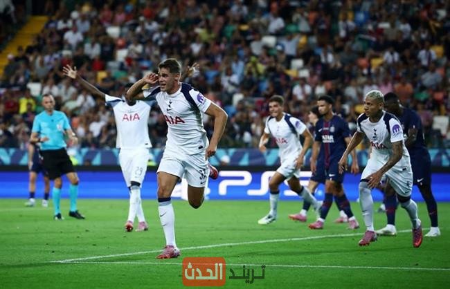 توتنهام يتقدم على باريس سان جيرمان